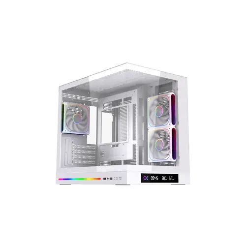 Xigmatek кутия Case mATX - Cloud M DGT 3AF Arctic - 1