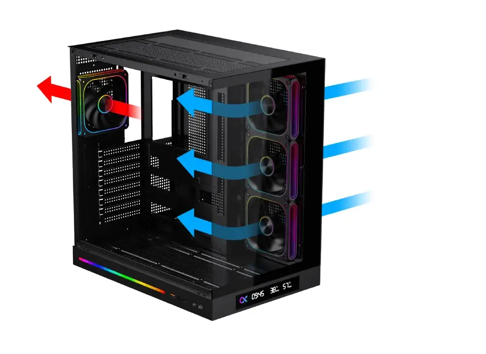 Xigmatek кутия Case EATX - Cloud DGT - image 9