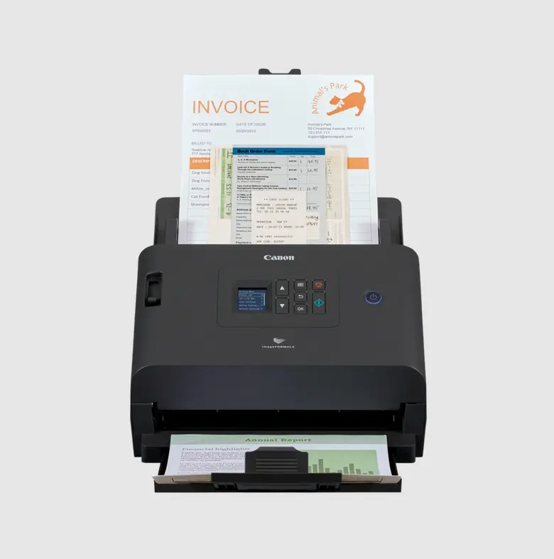 Скенер, Canon imageFORMULA DR-S250N + Readiris PDF Essentials