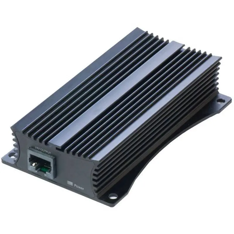 PoE конвертор MikroTik RBGPOE-CON-HP, 2x10/100/1000Mbps, 48 to 24V