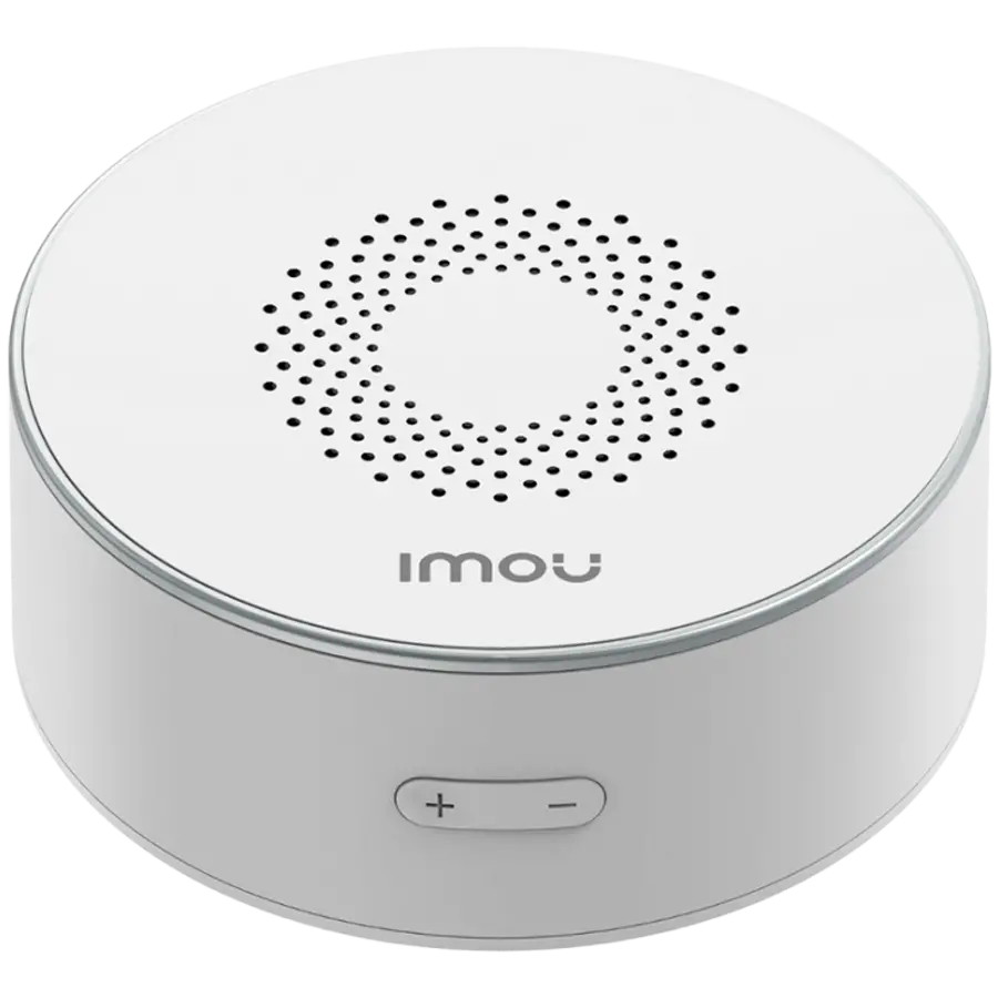 Imou σειρήνα συναγερμού smart home ZR1, 85dB, Wi-Fi 2.4GHz, ασύρματο πρωτόκολλο Zigbee, τρόπος εγκατάστασης τοίχος/οροφή