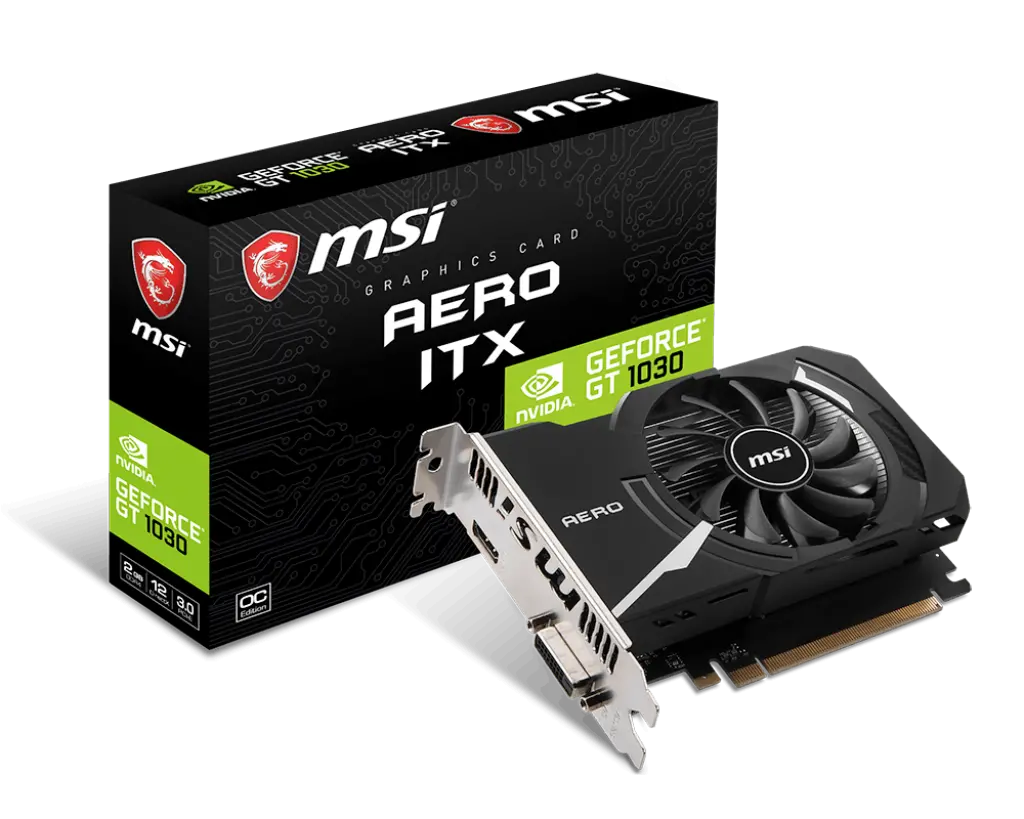 MSI GT1030 AERO ITX 2G D4 OC