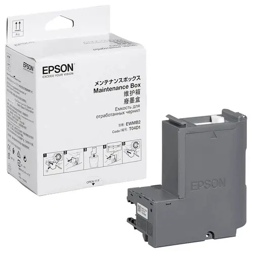 КОМПЛЕКТ ЗА ПОДДРЪЖКА ЗА EPSON ECO TANK M3180/M3170/M3140/M2170/M2140/M1180/M1170/M1140/L6190/L6170/L6160/L14150 - T6714 - Maintenance kit - PN C13T04D100