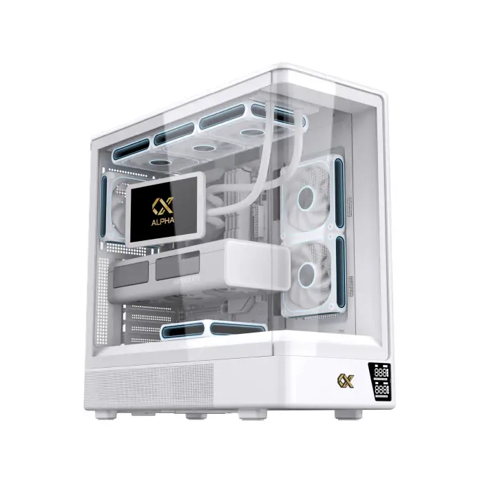 Xigmatek кутия Case EATX - Moon DGT Arctic - image 2