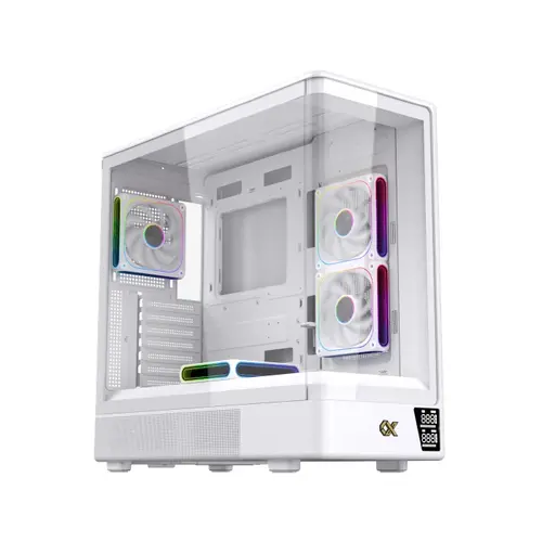 Xigmatek кутия Case EATX - Moon DGT Arctic - 1