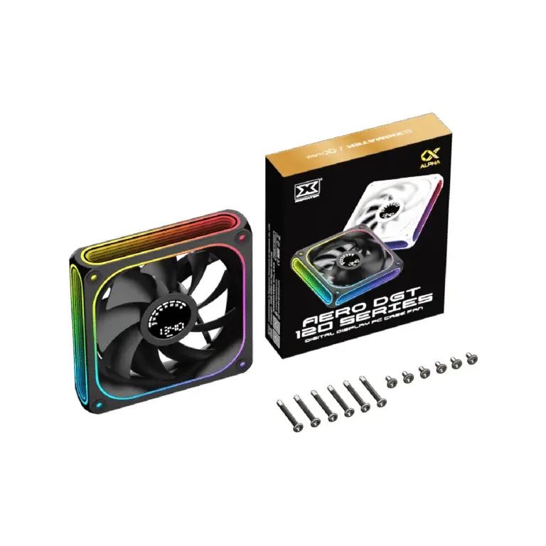 Xigmatek вентилатор Fan 120mm - AERO DGT 120 - Digital Display - image 6