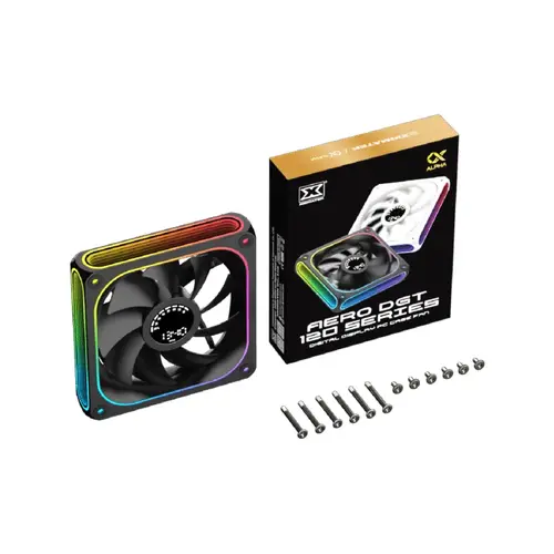 Xigmatek вентилатор Fan 120mm - AERO DGT 120 - Digital Display - 7