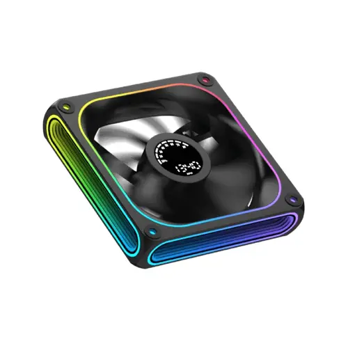 Xigmatek ventilator 120mm - AERO DGT 120 - Afișaj digital - 1