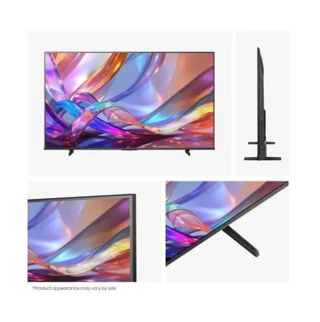 Телевизор, Hisense 43" E7S, 4K Ultra HD 3840x2160, QLED, Quantum Dot, HDR 10+, HLG, Dolby Vision, Light Sensor, Smart TV, WiFi 5GHz, WiFi Direct, BT, Anyview Cast, 3xHDMI, 2xUSB, LAN, CI+, DVB-T2/C/S2, Black - image 2