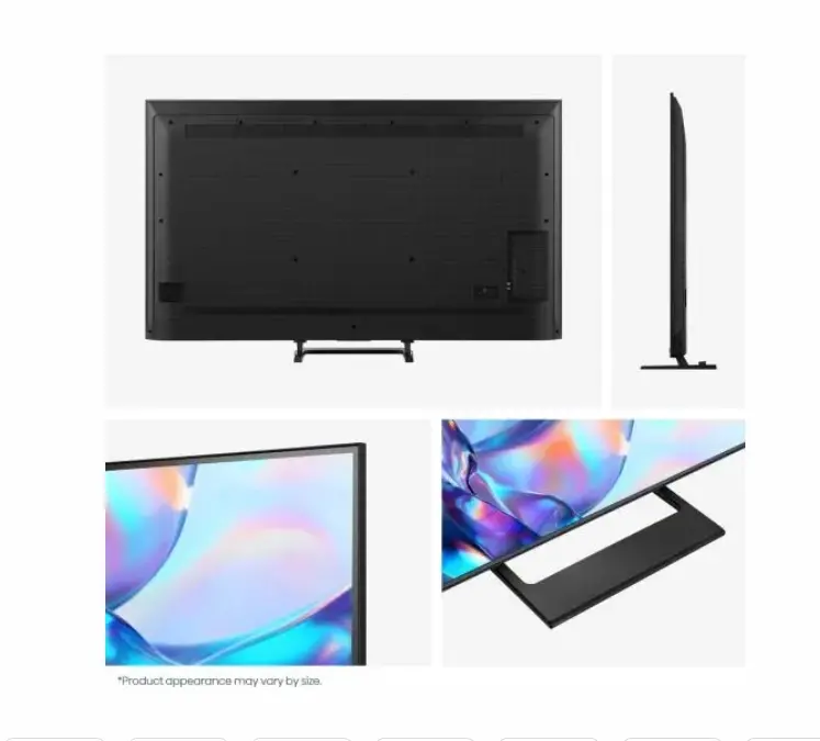 Телевизор, Hisense 50" A7S, 4K Ultra HD 3840x2160, QLED, FALD, Quantum Dot, HDR 10+, HLG, Dolby Vision, Dolby Atmos, Smart TV, WiFi 5GHz, WiFi Direct, BT, Anyview Cast, 3xHDMI, 2xUSB, LAN, CI+, DVB-T2/C/S2, Black - image 2