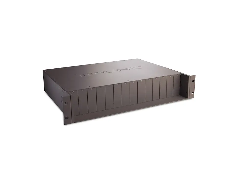 Шаси за конвертори TP-Link MC1400, 14 слота, 1x PSU, 1x PSU клетка - image 1