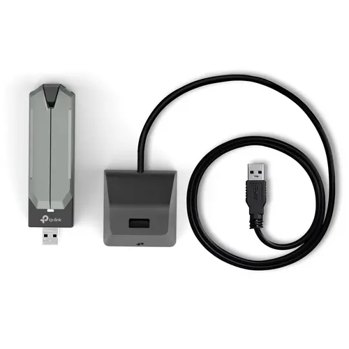 Безжичен адаптер TP-LINK Archer TBE400U, BE6500, Wi-Fi 7,USB 3.0 - 3