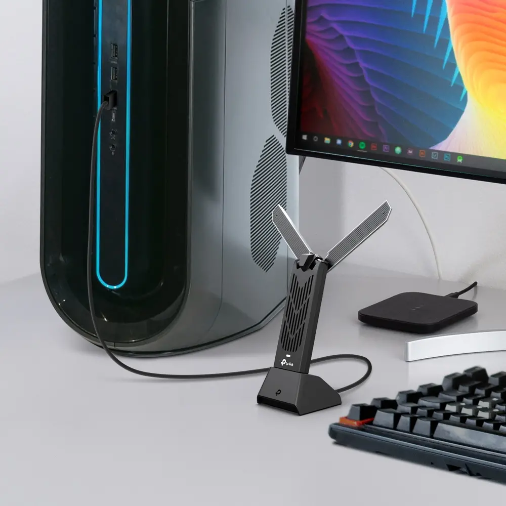 Безжичен адаптер TP-LINK Archer TBE400U, BE6500, Wi-Fi 7,USB 3.0 - image 6