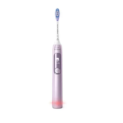 PHILIPS Sonicare Четка за зъби Advanced Clean 5 режима на почистване на зъбите сензор за натиск лилава - 1