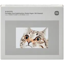Xiaomi Portable Dye-Sublimation Photo Paper Stickers (50 Sheets)