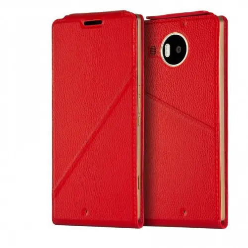 MS LUMIA 950XL FLIP COVER RED - 1