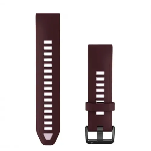 Garmin QuickFit® 20 Dark Cherry/Dust Rose силоконова каишка 010-14506-02 Garmin QuickFit® 20 Dark Cherry/Dust Rose силоконова каишка 010-14506-02