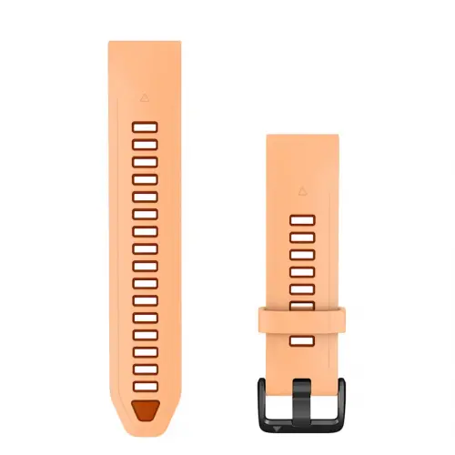 Garmin QuickFit® 20 Shell Pink/Autumn Orange силоконова каишка 010-14506-03 Garmin QuickFit® 20 Shell Pink/Autumn Orange силоконова каишка 010-14506-03
