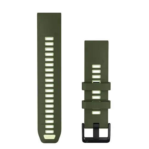 Garmin QuickFit® 22 Olive Drab/Citron силиконова каишка 010-14507-01 Garmin QuickFit® 22 Olive Drab/Citron силиконова каишка 010-14507-01