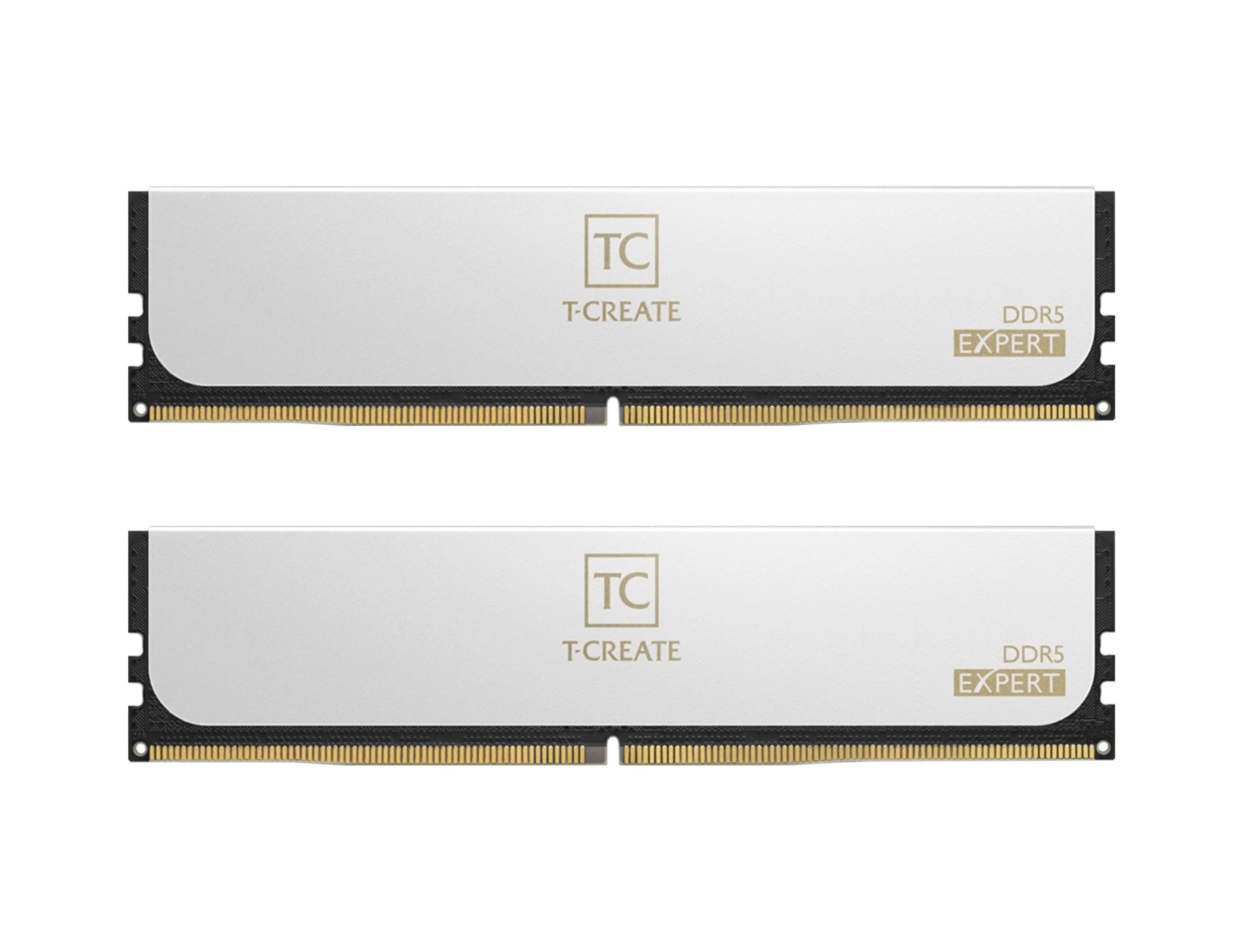Μνήμη Team Group T-Create Expert White DDR5 32GB (2x16GB) 6000MHz CL38