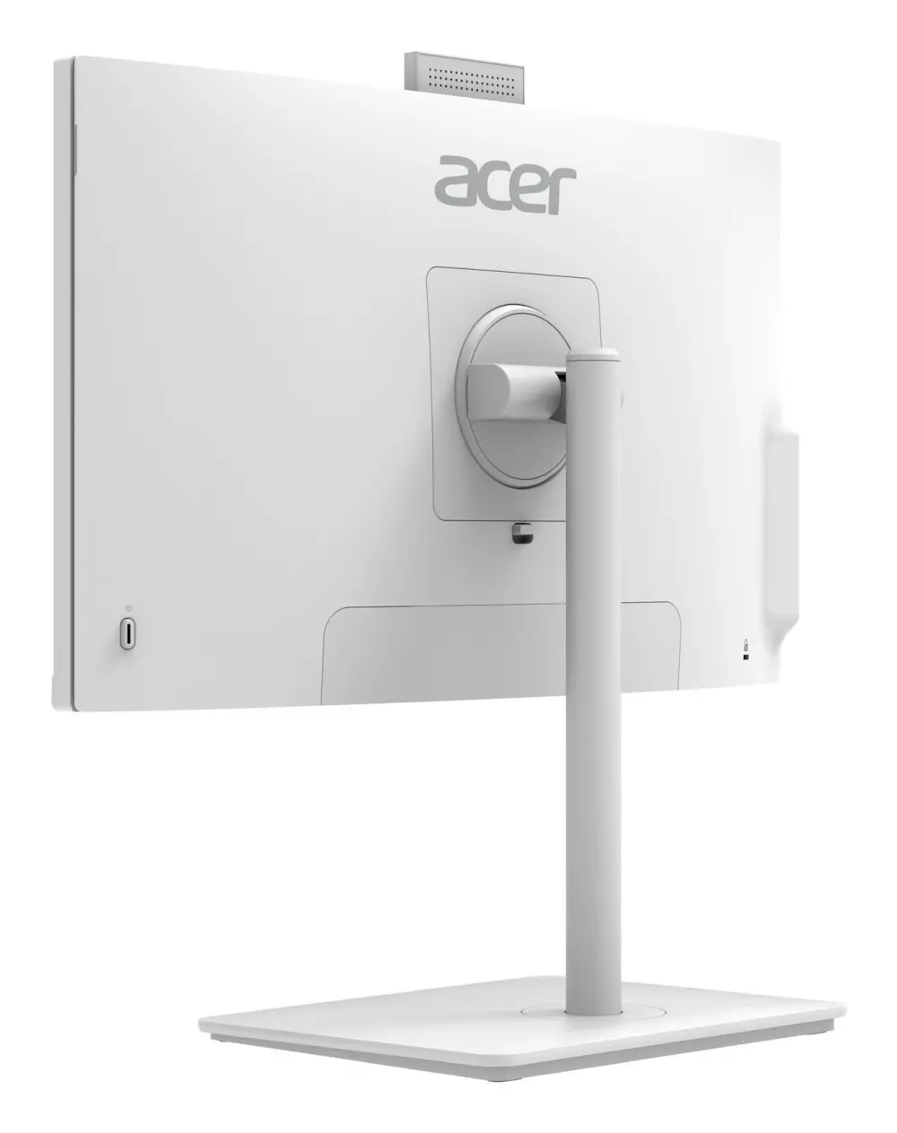 Настолен компютър - всичко в едно, Acer Aspire C27-A, 27'' FHD IPS AiO 120Hz, Intel Core i5-13420H (up to 4.60GHz, 12MB), 16GB DDR4 (1 slot free), 512GB SSD, no DVD, Intel UHD, HDMI, RG-45, WiFi 6, BT 5.0, Glan, Ergo stand w Height Adj., 5MPCam+mic, KBD& Mouse Wireless, NO OS, White - image 4
