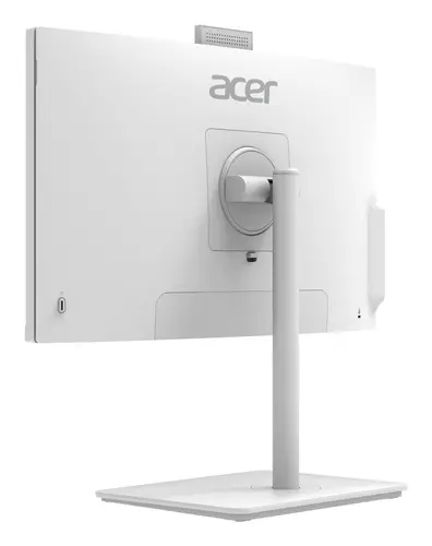 Настолен компютър - всичко в едно, Acer Aspire C27-A, 27'' FHD IPS AiO 120Hz, Intel Core i5-13420H (up to 4.60GHz, 12MB), 16GB DDR4 (1 slot free), 512GB SSD, no DVD, Intel UHD, HDMI, RG-45, WiFi 6, BT 5.0, Glan, Ergo stand w Height Adj., 5MPCam+mic, KBD& Mouse Wireless, NO OS, White - 5