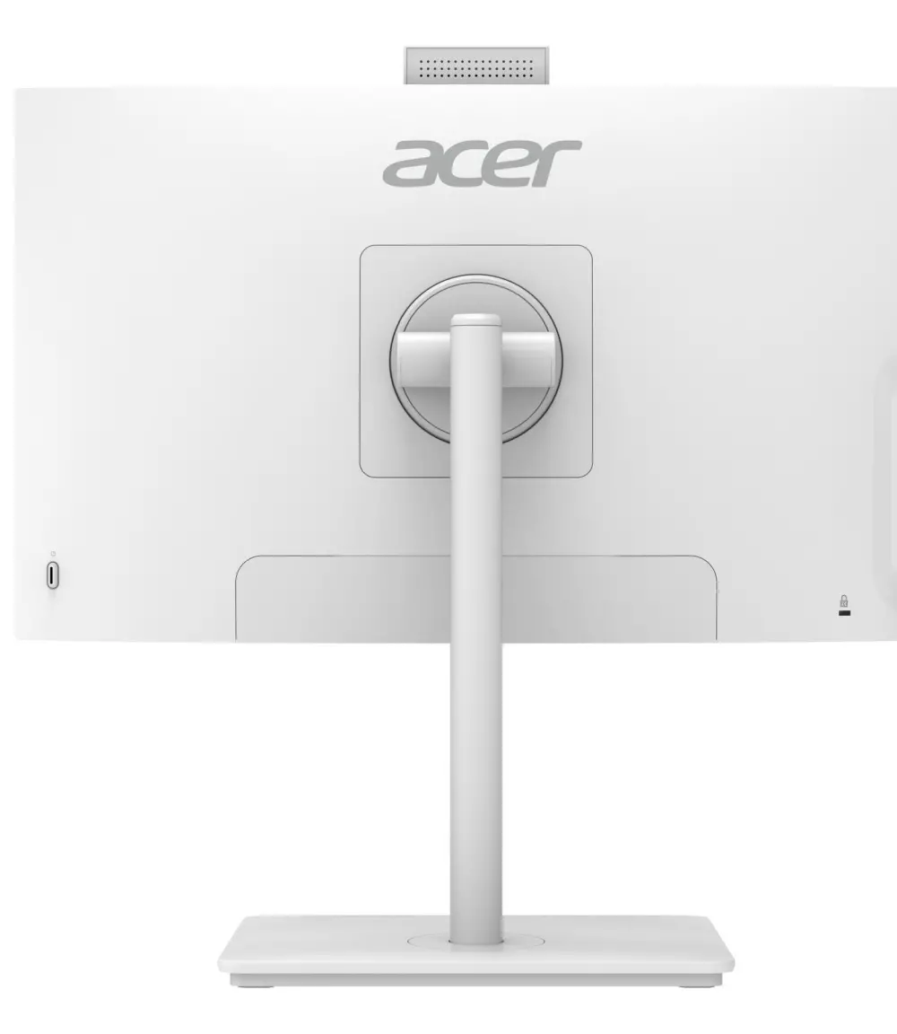 Настолен компютър - всичко в едно, Acer Aspire C27-A, 27'' FHD IPS AiO 120Hz, Intel Core i5-13420H (up to 4.60GHz, 12MB), 16GB DDR4 (1 slot free), 512GB SSD, no DVD, Intel UHD, HDMI, RG-45, WiFi 6, BT 5.0, Glan, Ergo stand w Height Adj., 5MPCam+mic, KBD& Mouse Wireless, NO OS, White - image 5