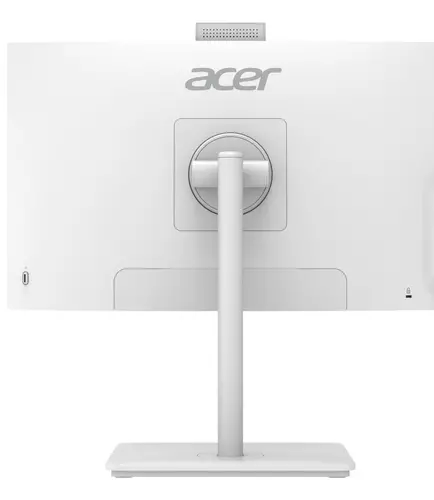 Настолен компютър - всичко в едно, Acer Aspire C27-A, 27'' FHD IPS AiO 120Hz, Intel Core i5-13420H (up to 4.60GHz, 12MB), 16GB DDR4 (1 slot free), 512GB SSD, no DVD, Intel UHD, HDMI, RG-45, WiFi 6, BT 5.0, Glan, Ergo stand w Height Adj., 5MPCam+mic, KBD& Mouse Wireless, NO OS, White - 6