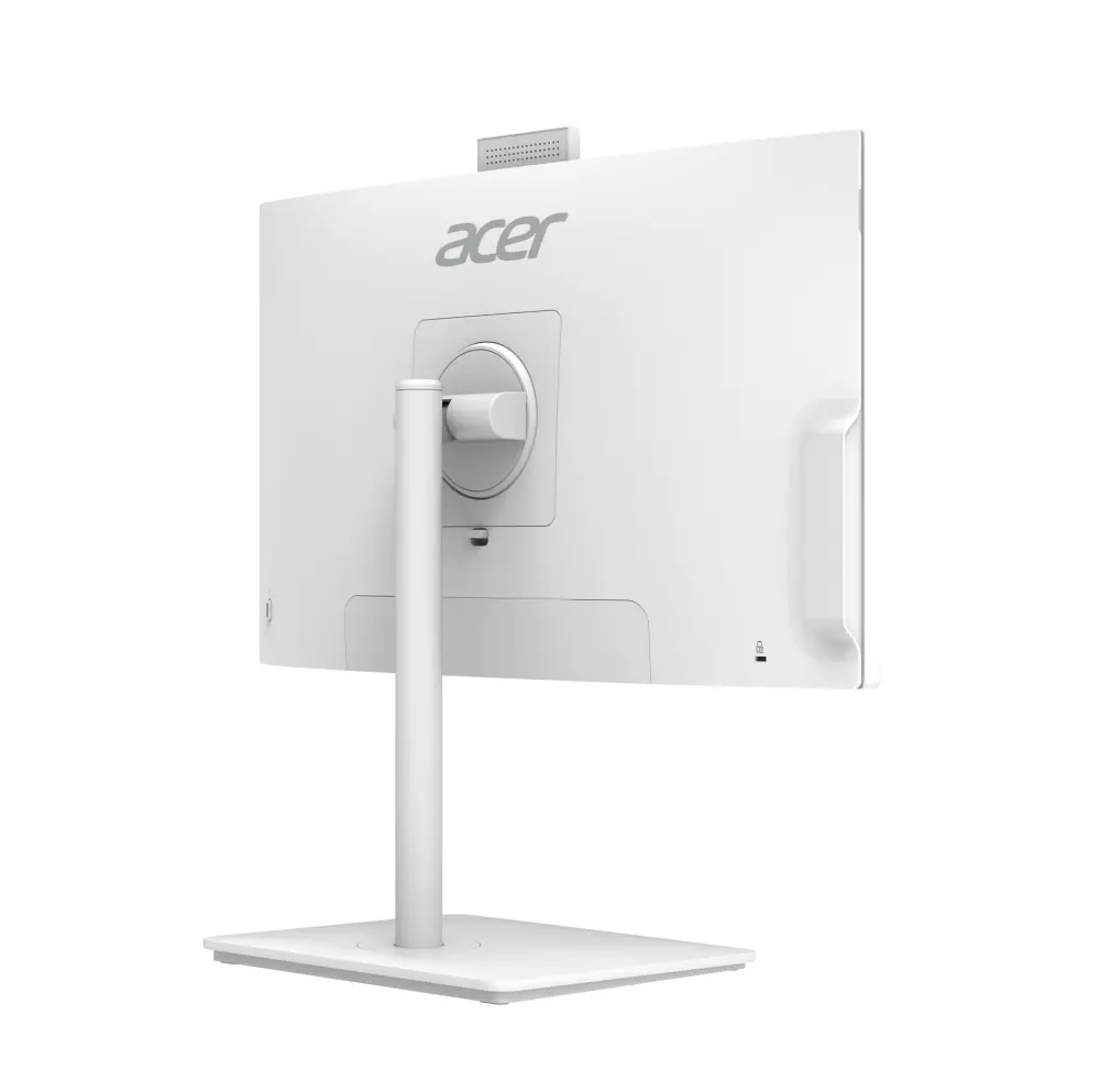 Настолен компютър - всичко в едно, Acer Aspire C27-A, 27'' FHD IPS AiO 120Hz, Intel Core i5-13420H (up to 4.60GHz, 12MB), 16GB DDR4 (1 slot free), 512GB SSD, no DVD, Intel UHD, HDMI, RG-45, WiFi 6, BT 5.0, Glan, Ergo stand w Height Adj., 5MPCam+mic, KBD& Mouse Wireless, NO OS, White - image 6