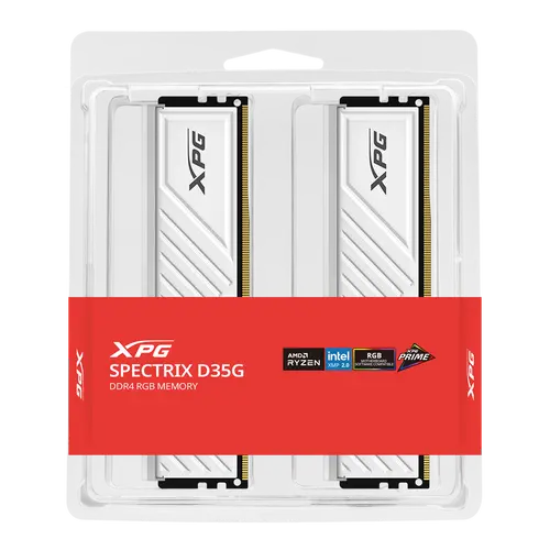 Памет, ADATA 2X16G DDR4 3200 XPG D35G WHITE - 5