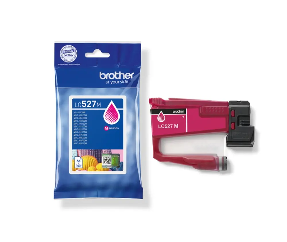 Consumabil, Brother LC527M Cartuș de cerneală magenta pentru MFCJ5010DW/MFCJ5110DW - 900 de pagini
