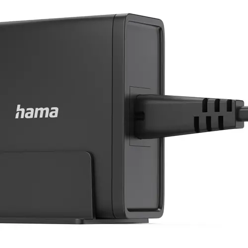 HAMA Зарядна станция 140W, USB-C, 3 порта, GaN, Power Delivery (PD) - 8