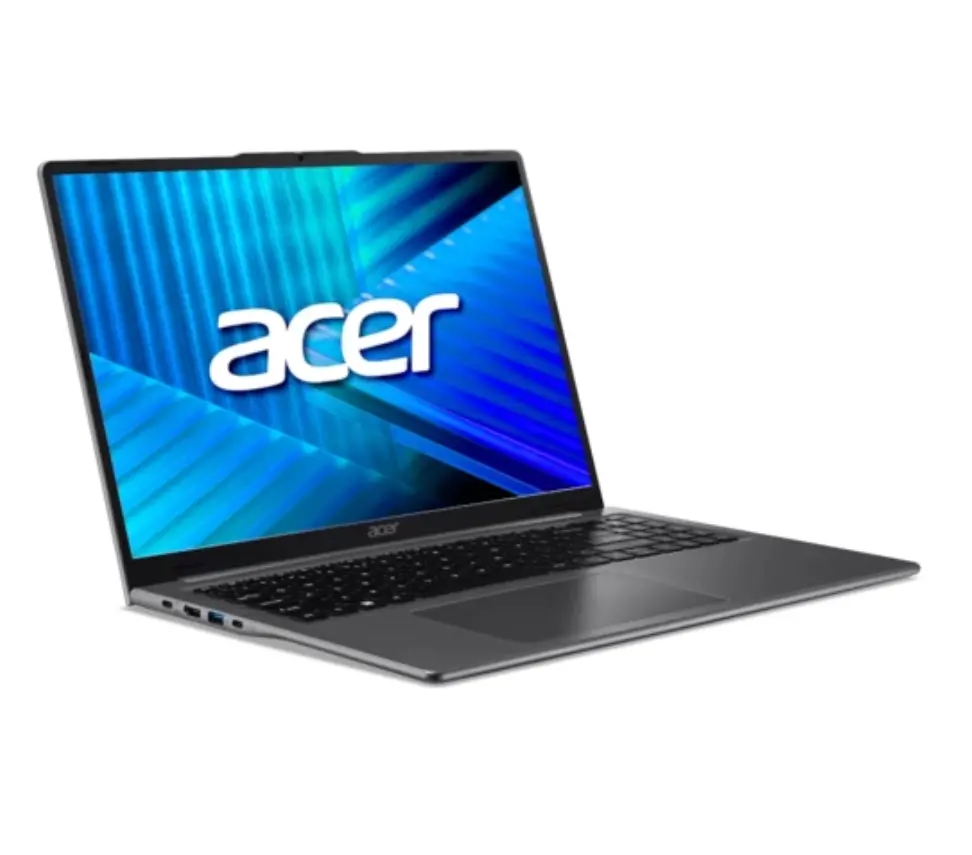 Лаптоп, Acer Extensa 16 EXO16-51-55WJ, Intel Core Ultra 5 115U (up to 4.2GHz, 10MB), 16" WUXGA (1920x1200) IPS, 16GB LPDDR5 (on board), SSD 512GB PCIe, Intel Graphics, TPM 2.0, Wi?Fi 6, BT 5.1, FHD cam, No OS, Lunar Grey - image 1