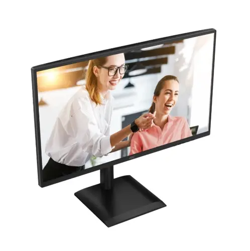Монитор, AOC Q27E4CV, 27" IPS WLED, 2560x1440@120Hz, 4ms GtG, 1ms MPRT, 350cd m/2, 1500:1, 50M:1 DCR, Adaptive Sync, FlickerFree, Anti-Blue light, 2Wx2, Tilt, Height Adjust, Pivot, Swivel, HDMI, DP, USB hub, RJ45 - 4