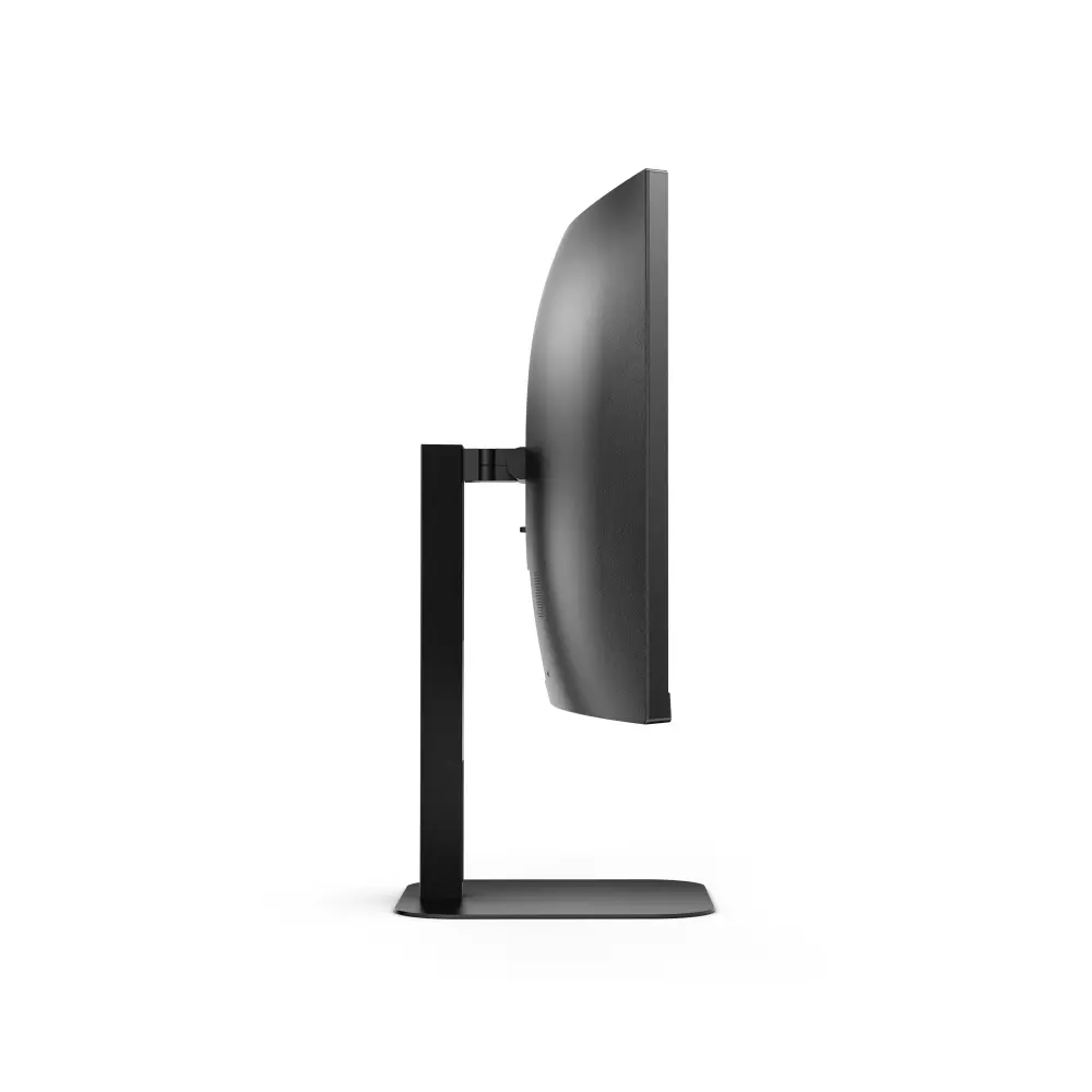 Монитор, AOC CU34V5CW/BK, 34" Curved 1500R, VA, WLED, 3440x1440@100Hz, 4ms GtG, 1ms MPRT, 300cd m/2, 3000:1, 20M:1 DCR, Adaptive Sync, FreeSync, Low Blue Light, 5Wx2, 2MP Webcam, Tilt, Height Adjust, Swivel, HDMI, DP, USB hub - image 6