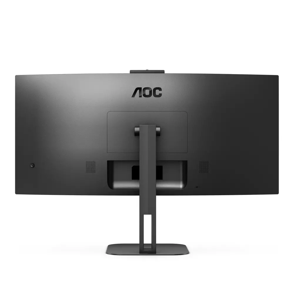 Монитор, AOC CU34V5CW/BK, 34" Curved 1500R, VA, WLED, 3440x1440@100Hz, 4ms GtG, 1ms MPRT, 300cd m/2, 3000:1, 20M:1 DCR, Adaptive Sync, FreeSync, Low Blue Light, 5Wx2, 2MP Webcam, Tilt, Height Adjust, Swivel, HDMI, DP, USB hub - image 8