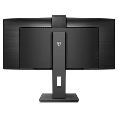 Монитор, Philips 34B1U5600CH, 34" Curved 1500R, VA, WLED, 3440x1440@120Hz, 4ms GtG, 350cd m/2, 3000:1, 50m:1 DCR, Adaptive Sync, FlickerFree, Low Blue Mode, 5Wx2, Webcam 5MP, Tilt, Height Adjust, Swivel, HDMI, DP, USB hub, KVM, RJ45 - 4