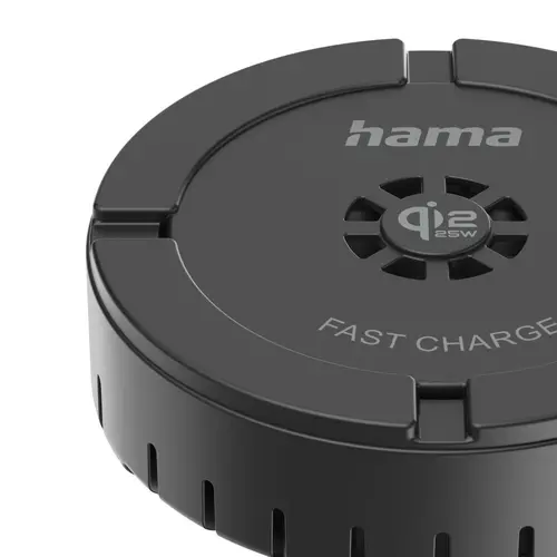 HAMA Безжично зарядно устройство Qi2 25W, бързо зареждане, черно - 4