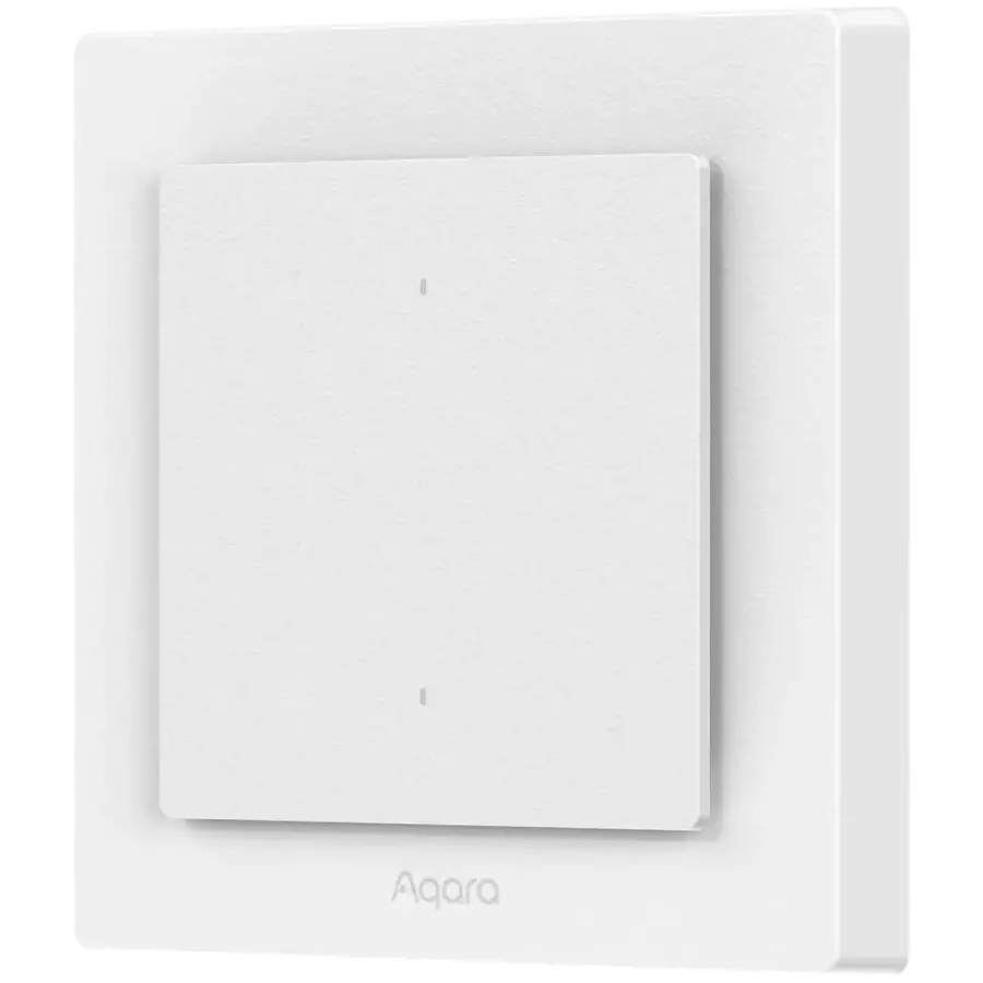 Aqara Light Switch H2 EU (2 Buttons, 1 Channel): Model No: WS-K07D