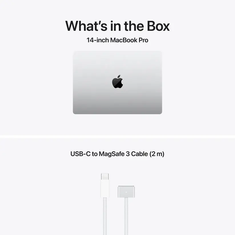 Лаптоп, Apple 14-inch MacBook Pro: Apple M5 chip with 10-core CPU and 10-core GPU, 16GB, 1TB SSD - Silver - image 6