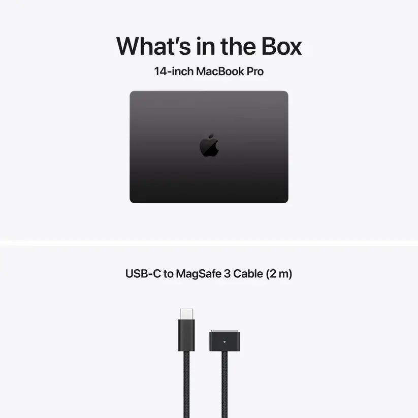 Лаптоп, Apple 14-inch MacBook Pro: Apple M5 chip with 10-core CPU and 10-core GPU, 24GB, 1TB SSD - Space Black - image 6