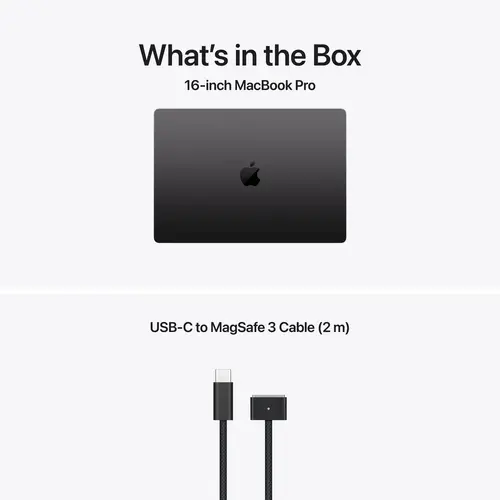 Лаптоп, Apple 16-inch MacBook Pro: Apple M5 Max chip with 18-core CPU and 40-core GPU, 48GB, 2TB SSD - Space Black - 5