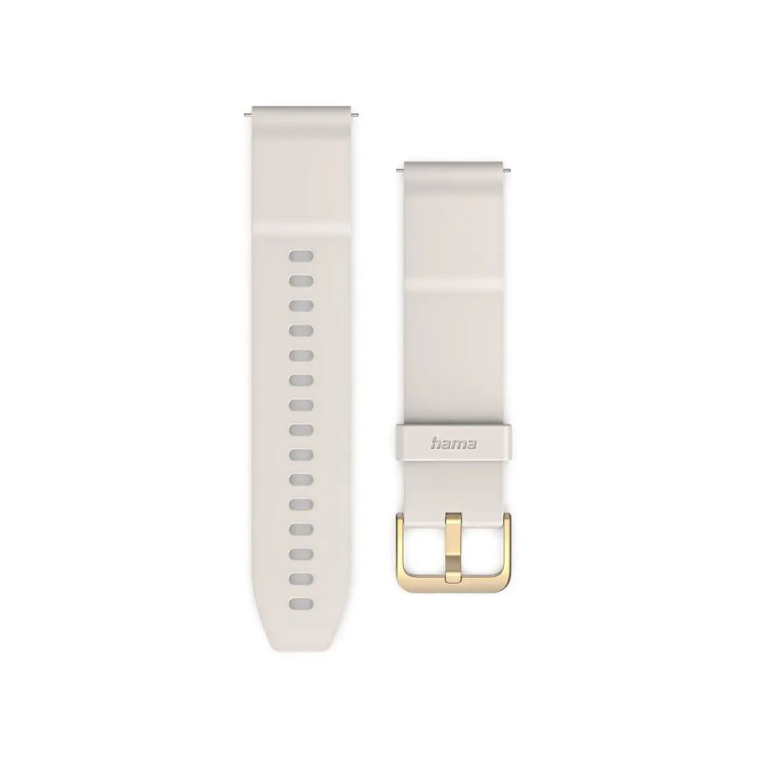 HAMA Λουράκι για smartwatch, 20 mm, NFC ανέπαφες πληρωμές, μπεζ