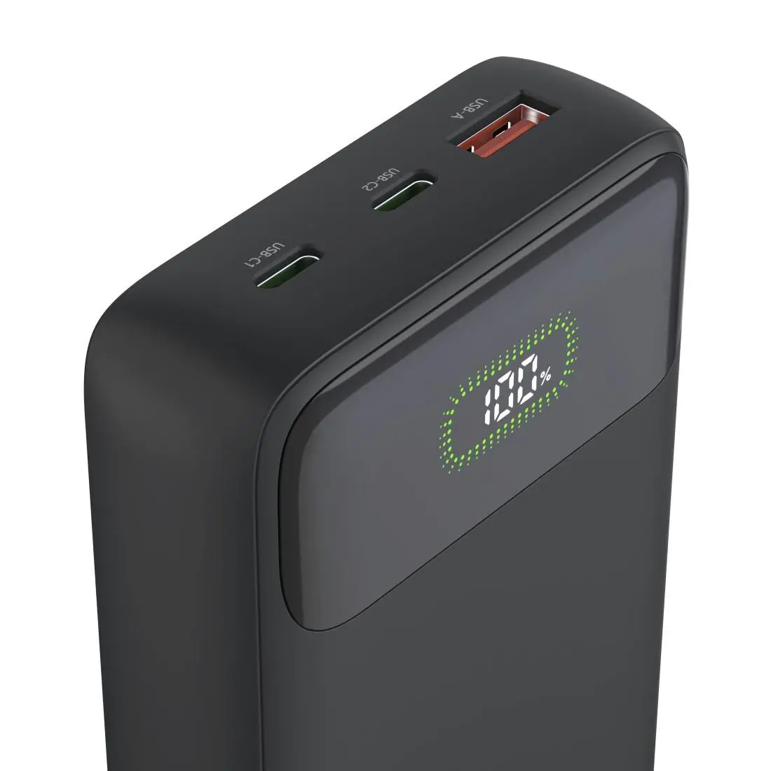 HAMA Външна батерия "PD20-W20", 20000 mAh, 3 изхода: 2 x USB-C, USB-A, Бързо зареждане - image 5