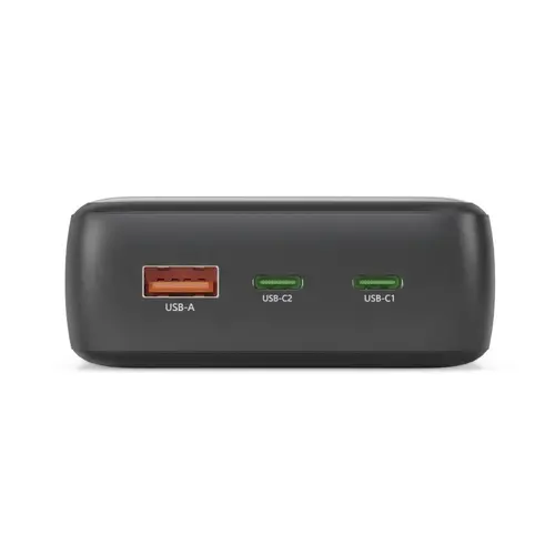 HAMA Външна батерия "PD27-W65", 27000 mAh, Изходи: 2xUSB-C, USB-A, Бързо зареждане - 11