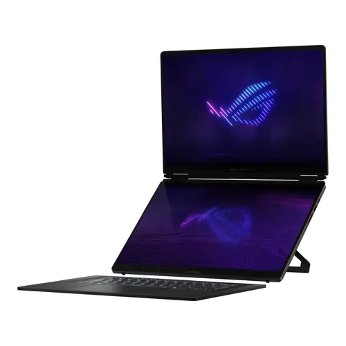 Лаптоп, Asus ROG Zephyrus Duo 16, GX651AX-SR086X, Intel Ultra 9 16.0 OLED WQXGA+(WQ+) 2880X1800 16:10 Bend+500nits(HDR 1100nits) Glare DCI-P3:100%,120 HzLPDDR5X 64GB (onbd) ,2TB G4,RTX5090 24 GB G5,Wi-Fi 7 ,Backlit Kbd 1-Zone RGB, Windows 11 Pro,Stell - 3