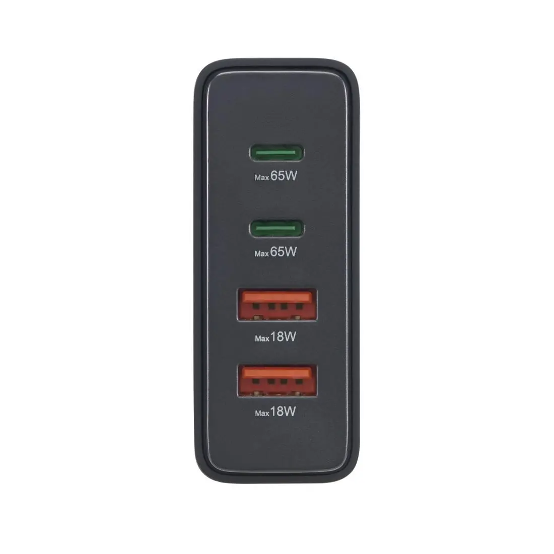 HAMA Зарядна станция 65 W, GaN, Fast Charger, 2 x USB-C, 2 x USB-A, PD - image 11