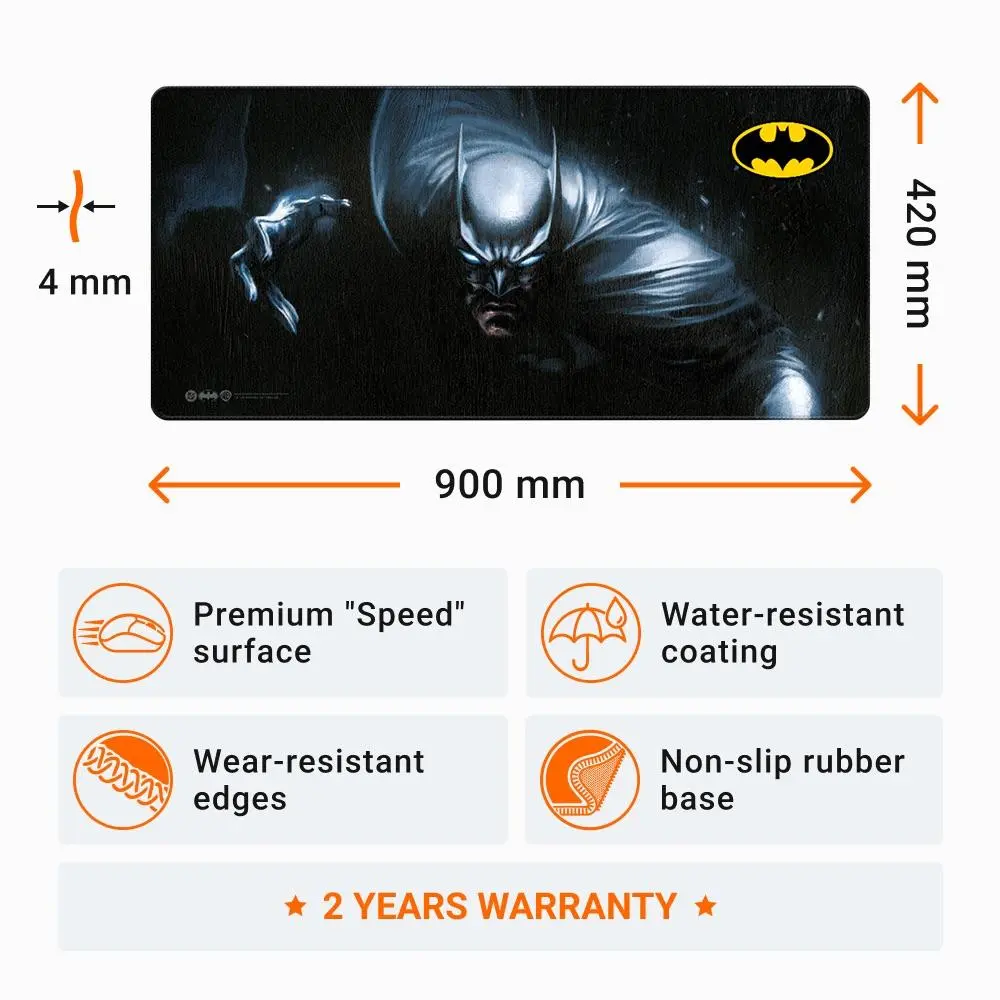 Геймърски пад DC Batman: Mindbomb - Batman aka Bruce Wayne, XL - image 2