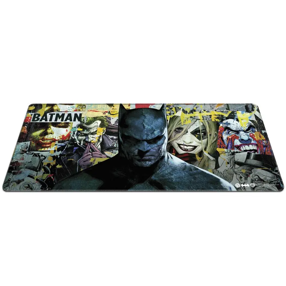 Геймърски пад DC Batman: Torn Collage - Batman and Villains, XL - image 1