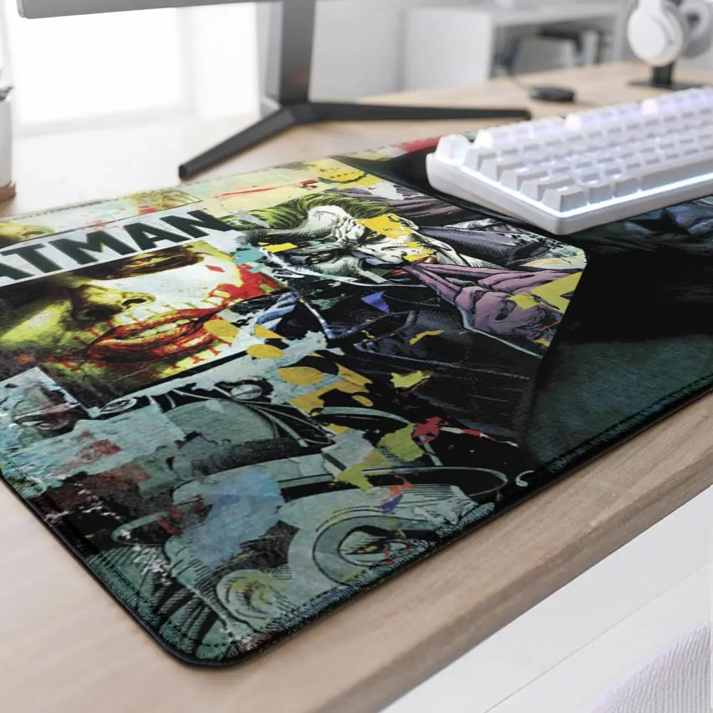 Геймърски пад DC Batman: Torn Collage - Batman and Villains, XL - image 3